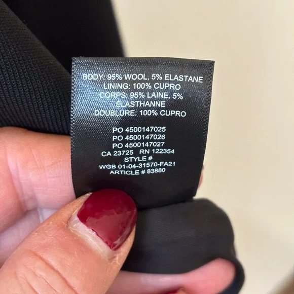 Babaton Classic Black Blazer - Picture 5 of 6